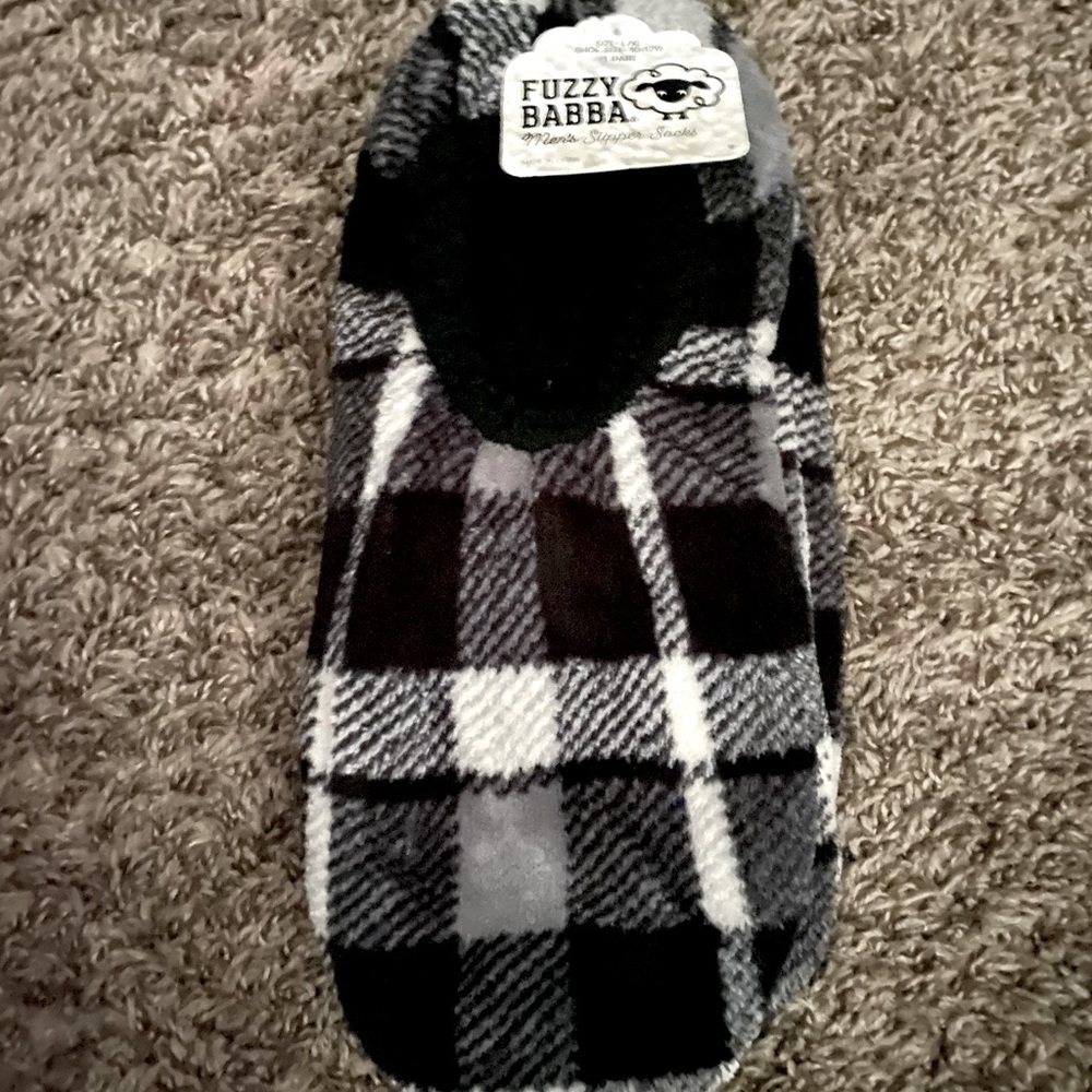 Fuzzy Babba Men’s Slipper Sock (NEW)